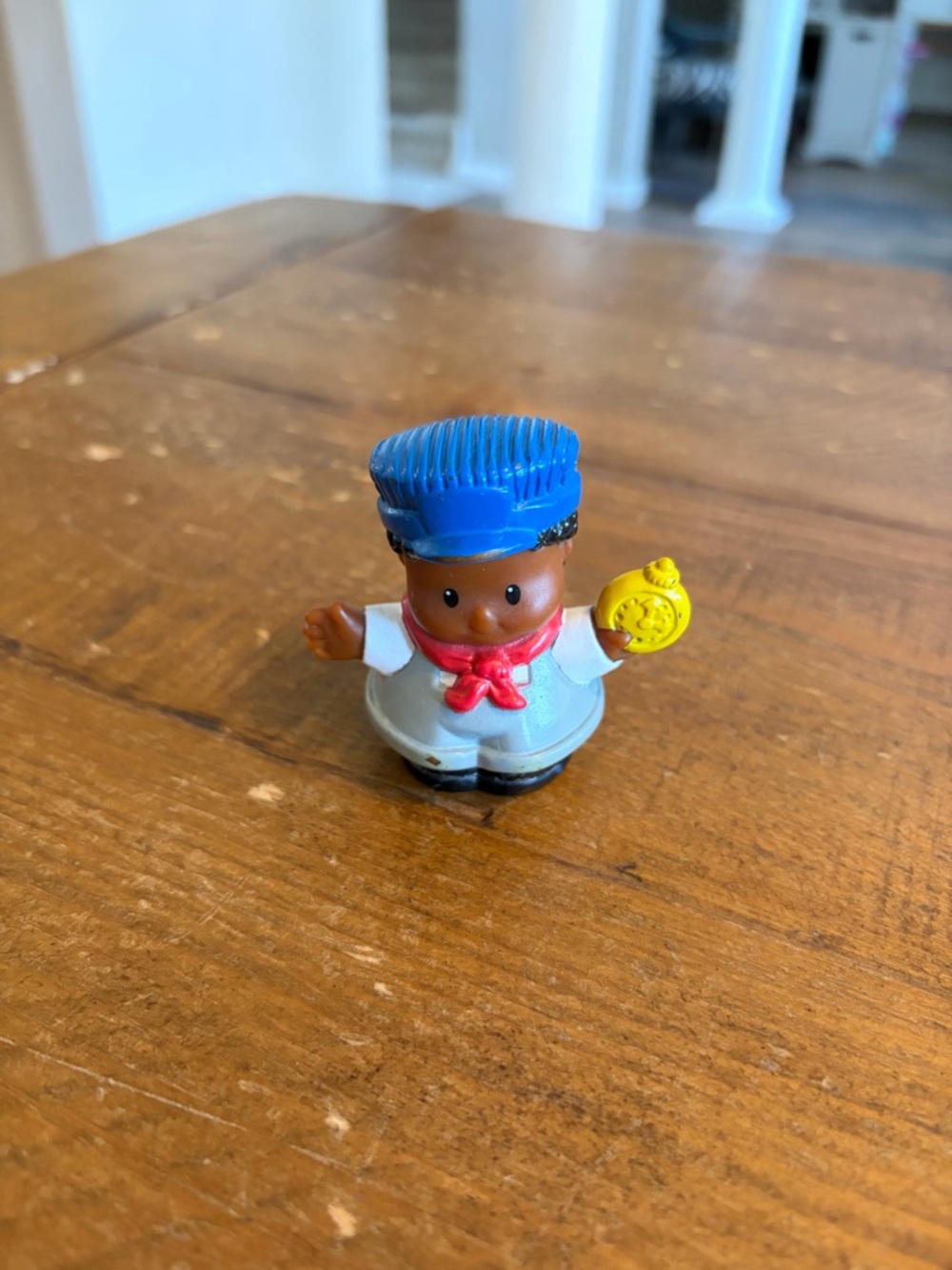Fisher Price Little People train conductor as is